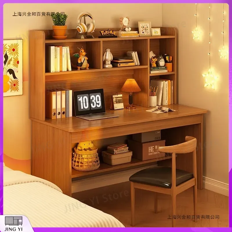 Modern Computer Desk with Bookshelf Integrated Study Table for Students Home Office Workstation Writing Desk Adjustable
Modern Computer Desk with Bookshelf Integrated Study Table for Students Home Office Workstation Writing Desk Adjustable