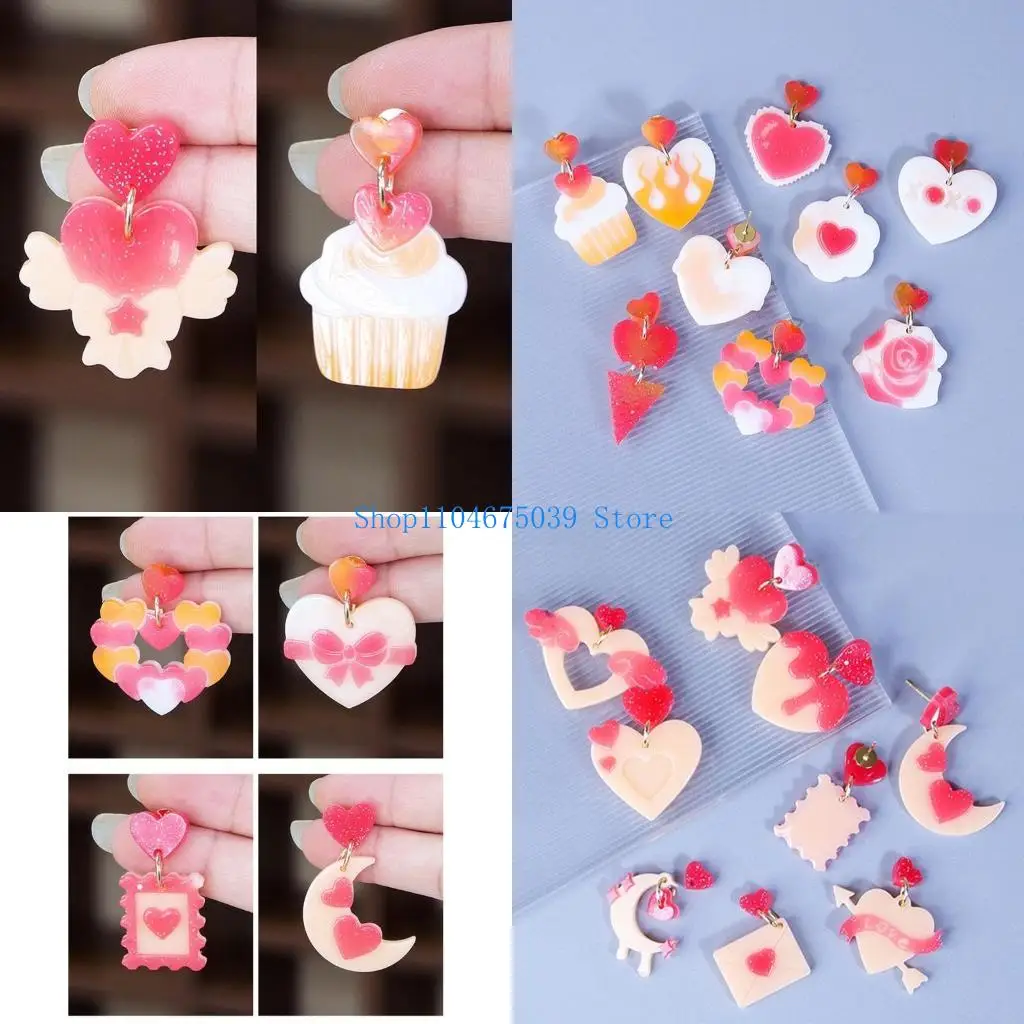 5asd Set Of 2 Silicone Heart Earring Molds Easy To Use And Release Ear Ornament Mold For DIY Crafters And Jewelry Makers
5asd Set Of 2 Silicone Heart Earring Molds Easy To Use And Release Ear Ornament Mold For DIY Crafters And Jewelry Makers