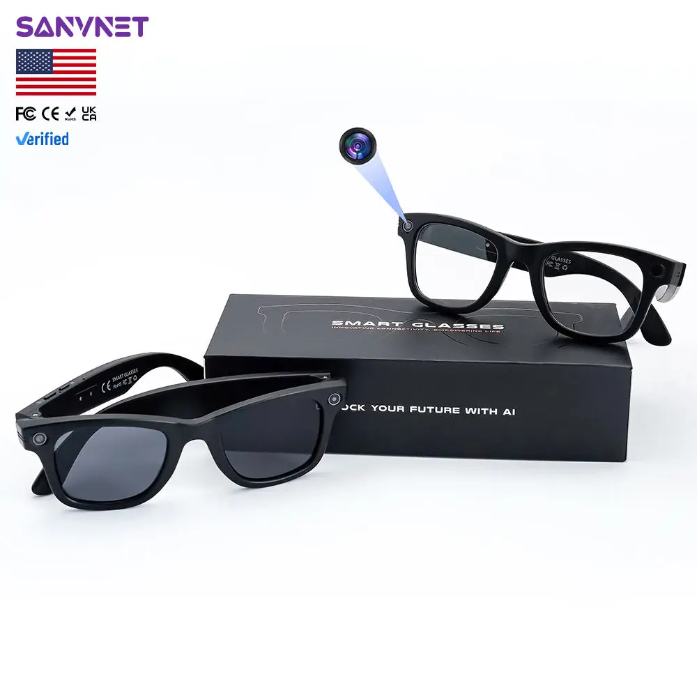 Consumer Electronics Smart Electronics Smart Glasses US Stock 2026 GS4 MAX Smart Glasses Dual Lenses 8MP 1080p Video with Camera Sunglasses AI Translation Smart Glasses Music Player
Consumer Electronics Smart Electronics Smart Glasses US Stock 2026 GS4 MAX Smart Glasses Dual Lenses 8MP 1080p Video with Camera Sunglasses AI Translation Smart Glasses Music Player