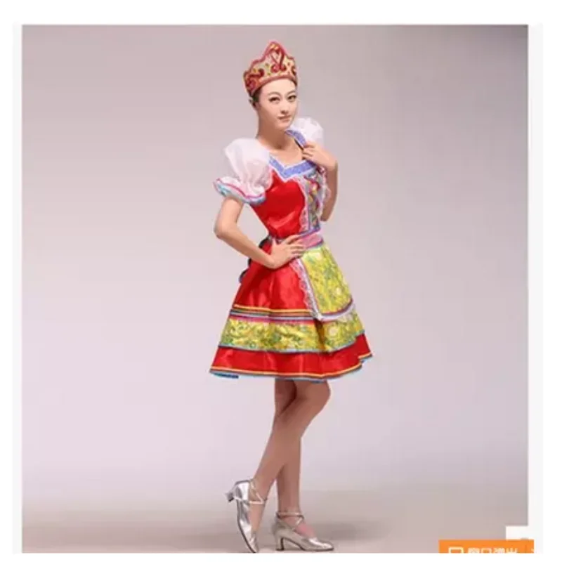 2026 Russian dance drama costume, European court princess maid costume, 2-piece set without headwear
2026 Russian dance drama costume, European court princess maid costume, 2-piece set without headwear