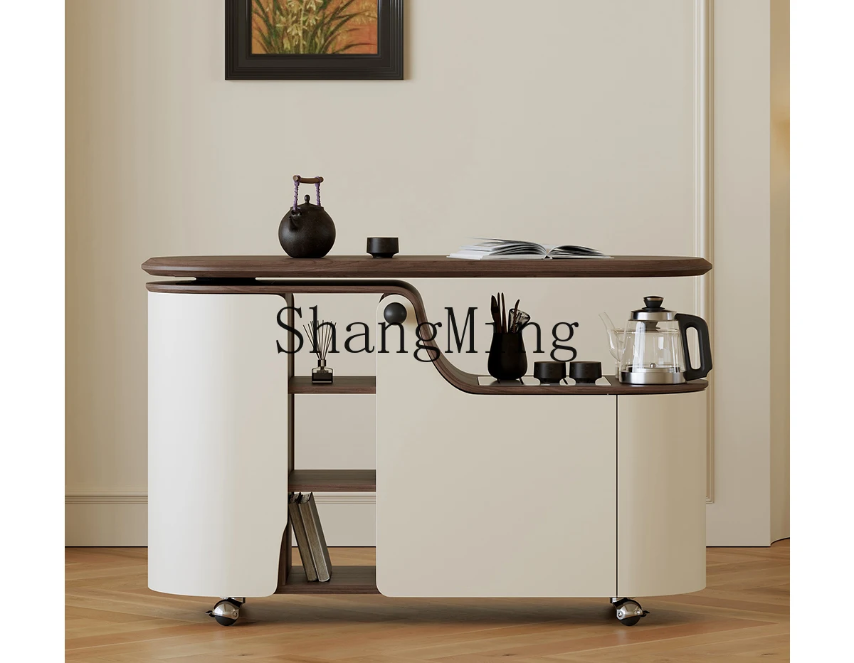 CL Rotatable Mobile Tea Table Small Living Room Household Tea Table New High-end Balcony Tea Cart
CL Rotatable Mobile Tea Table Small Living Room Household Tea Table New High-end Balcony Tea Cart