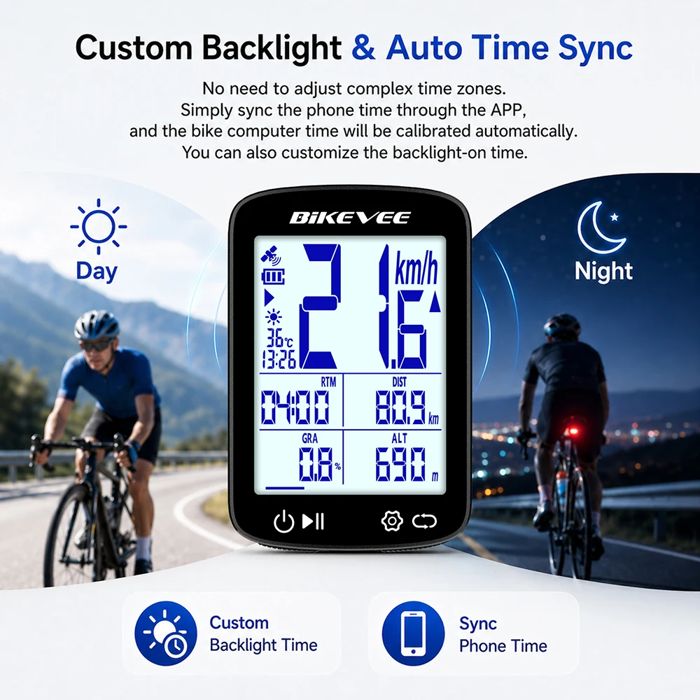 2.4" Wireless GPS Bicycle Computer MPH KM/H LCD Screen Cyclocomputer Mountain Road Bike Odometer Speedometer with Auto Backlight
2.4" Wireless GPS Bicycle Computer MPH KM/H LCD Screen Cyclocomputer Mountain Road Bike Odometer Speedometer with Auto Backlight