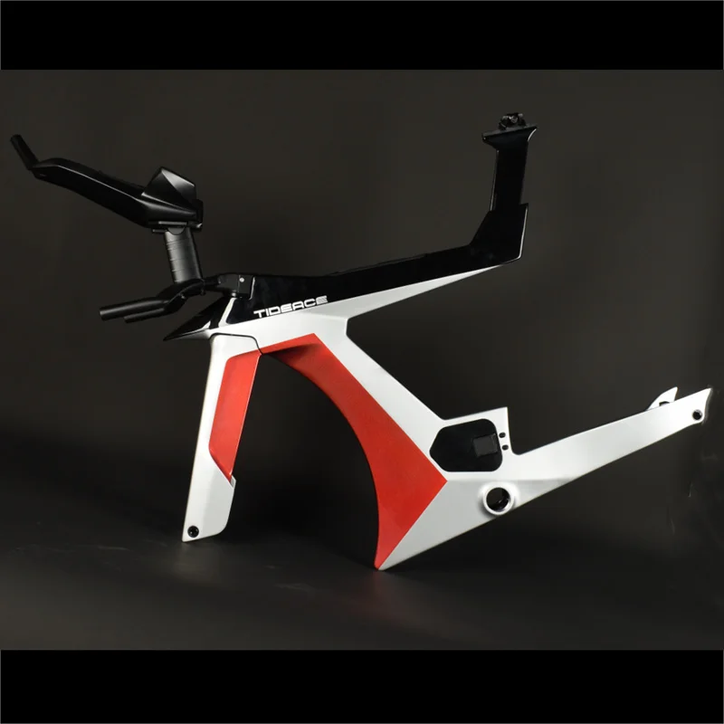 Triathlon Bike Frame Carbon TT Frameset Tideace Time Trial Disc Brake Racing Frame T47 Bottom Bracket Max 700x30C Tire Clearance
Triathlon Bike Frame Carbon TT Frameset Tideace Time Trial Disc Brake Racing Frame T47 Bottom Bracket Max 700x30C Tire Clearance