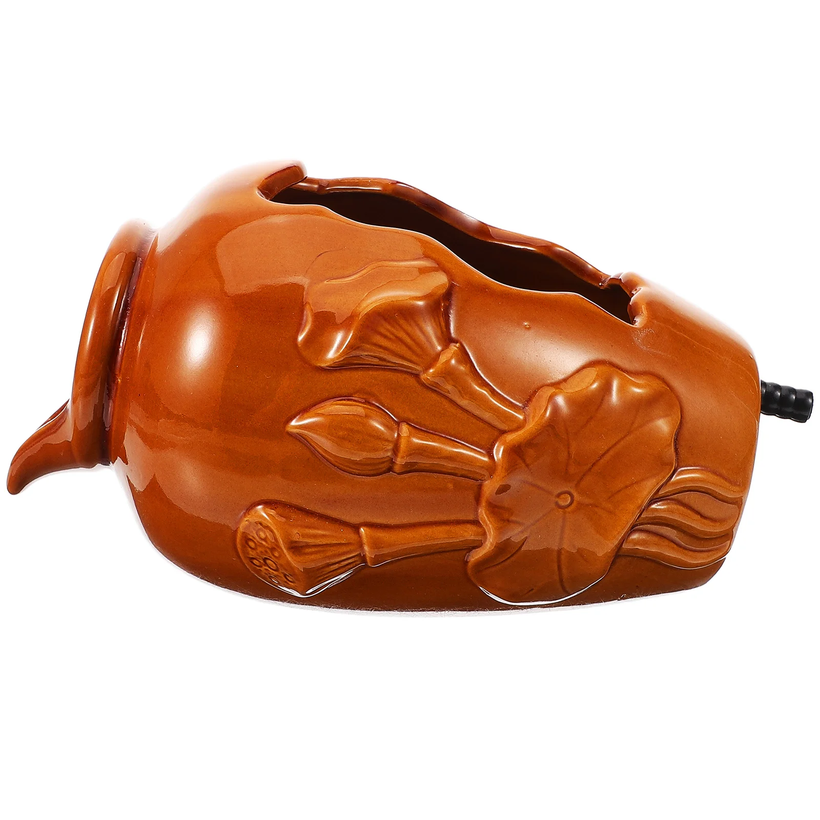 Небольшой изысканный керамический декор для фонтана с водопадом для использования в помещении и на открытом воздухе, садовый аквариум, гидропонный плантатор для двора, жизни
Небольшой изысканный керамический декор для фонтана с водопадом для использования в помещении и на открытом воздухе, садовый аквариум, гидропонный плантатор для двора, жизни