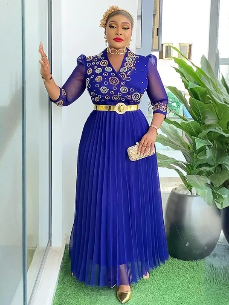 Party Evening Dresses For Women Elegant Long Sleeve Sequin Chiffon Robe Dashiki Africa Clothing Wedding Prom Gown Dubai Kaftans
Party Evening Dresses For Women Elegant Long Sleeve Sequin Chiffon Robe Dashiki Africa Clothing Wedding Prom Gown Dubai Kaftans