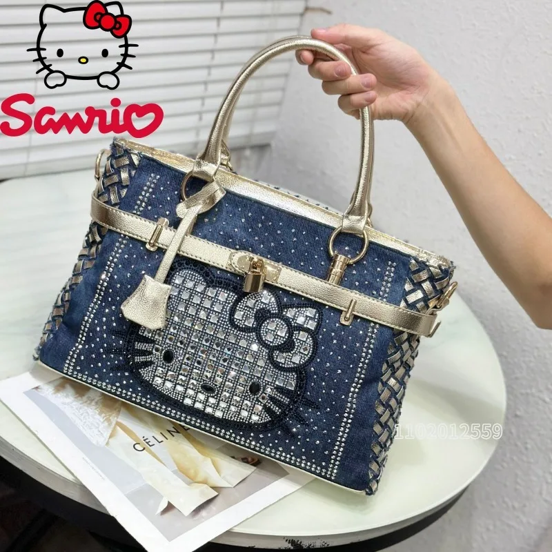 Sanrio Hello Kitty New Diamond Women's Shoulder Bag Cartoon Women's Shoulder Messenger Bag Large Capacity Diamond Women's Bag
Sanrio Hello Kitty New Diamond Women's Shoulder Bag Cartoon Women's Shoulder Messenger Bag Large Capacity Diamond Women's Bag