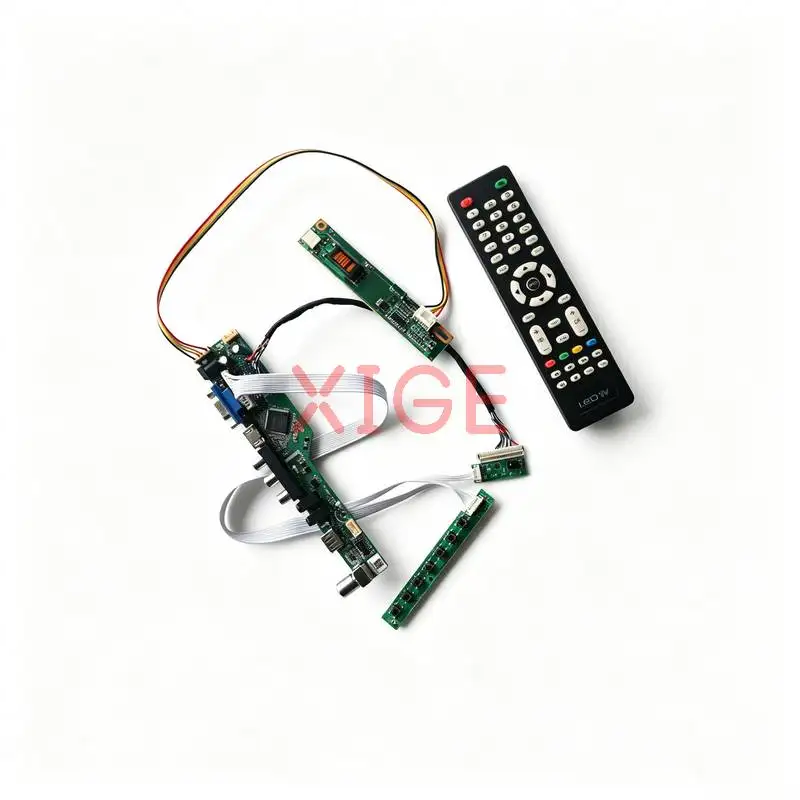Display Screen Controller Drive Board Fit LQ160E1LW02 LQ160E1LW04 LVDS 30-Pin 1-CCFL 1280x1024 1280*1024 HDMI+VGA+AV+USB DIY Kit
Display Screen Controller Drive Board Fit LQ160E1LW02 LQ160E1LW04 LVDS 30-Pin 1-CCFL 1280x1024 1280*1024 HDMI+VGA+AV+USB DIY Kit