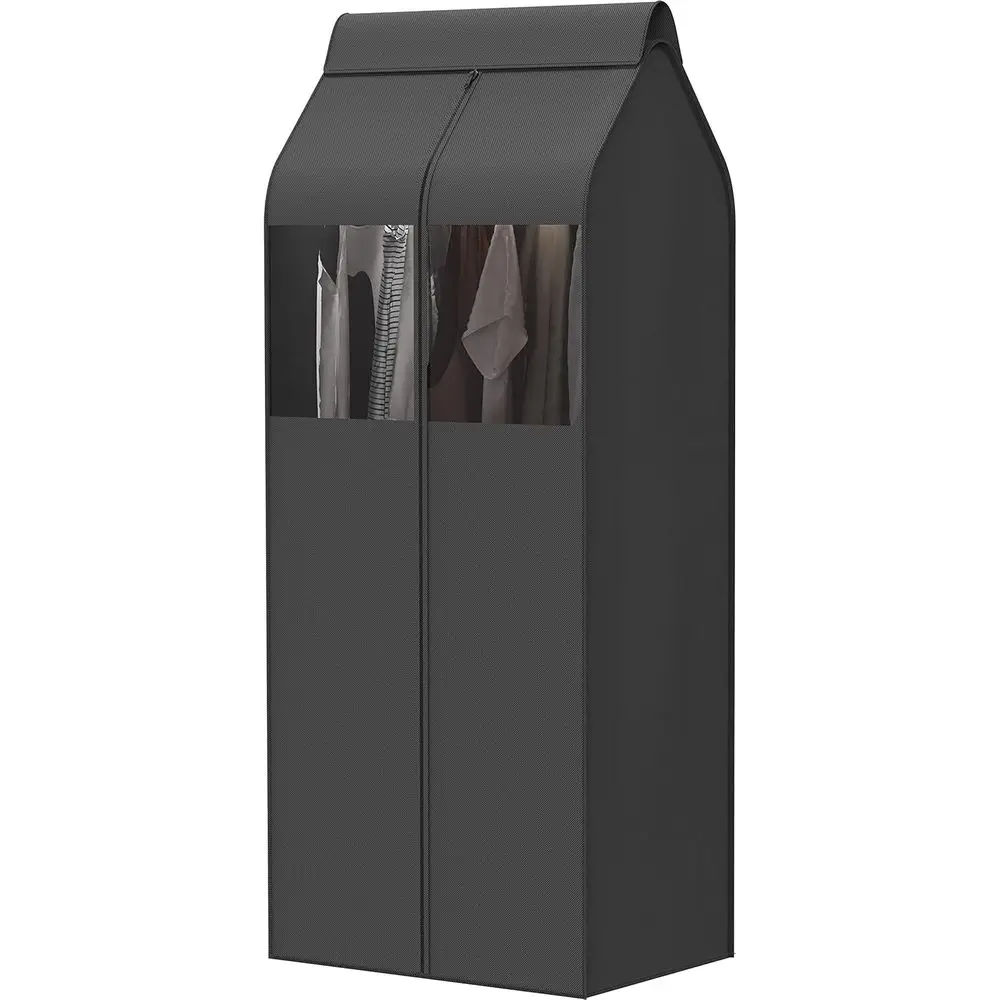 15 Wide x 54 High Garment Cover with Bottom Seal and Clear View, Gray
15 Wide x 54 High Garment Cover with Bottom Seal and Clear View, Gray