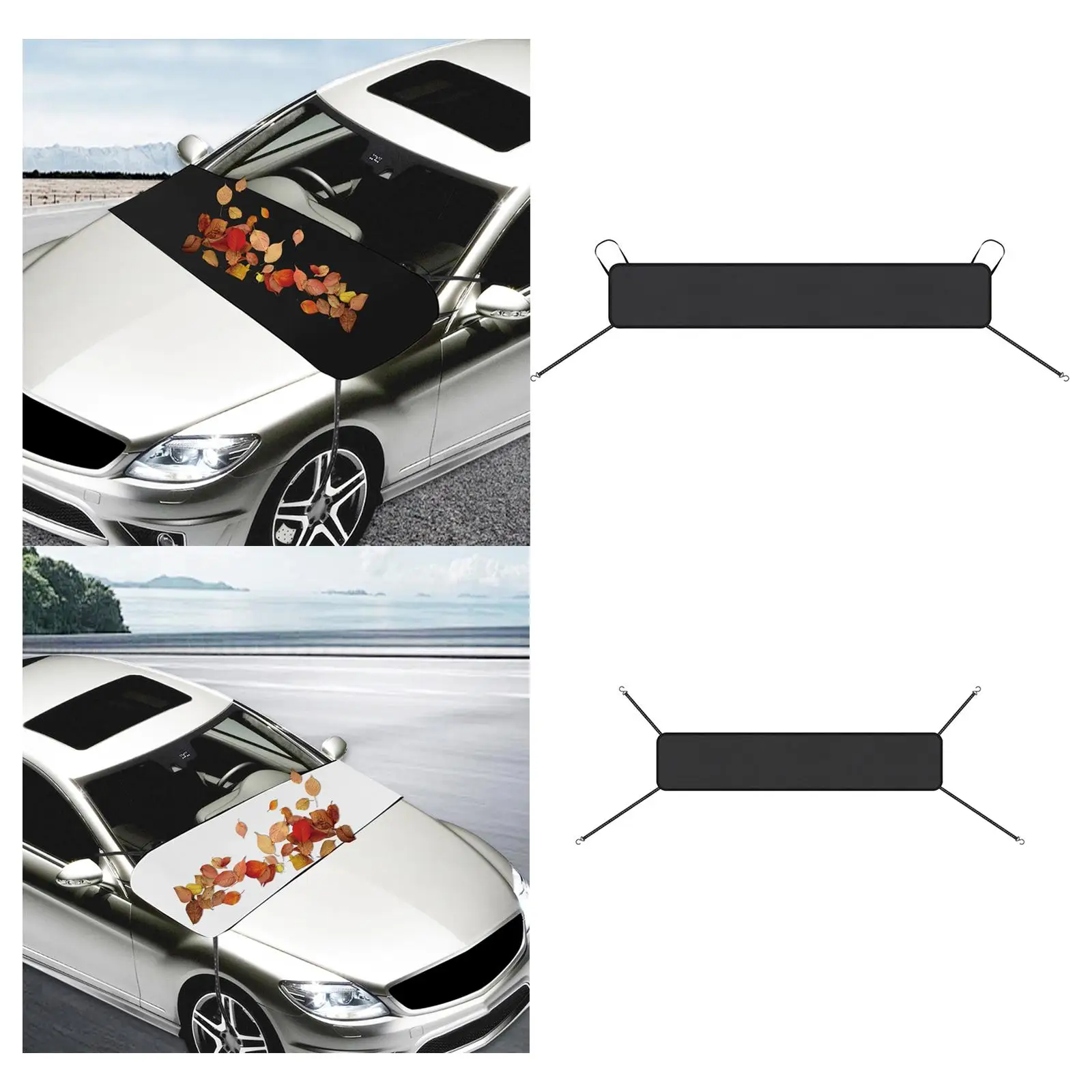 Car Front Windshield Rain Trough Cover for All Seasons Folding Portable Sunshade with Elastic Belt for Sedan SUVs Most Cars
Car Front Windshield Rain Trough Cover for All Seasons Folding Portable Sunshade with Elastic Belt for Sedan SUVs Most Cars