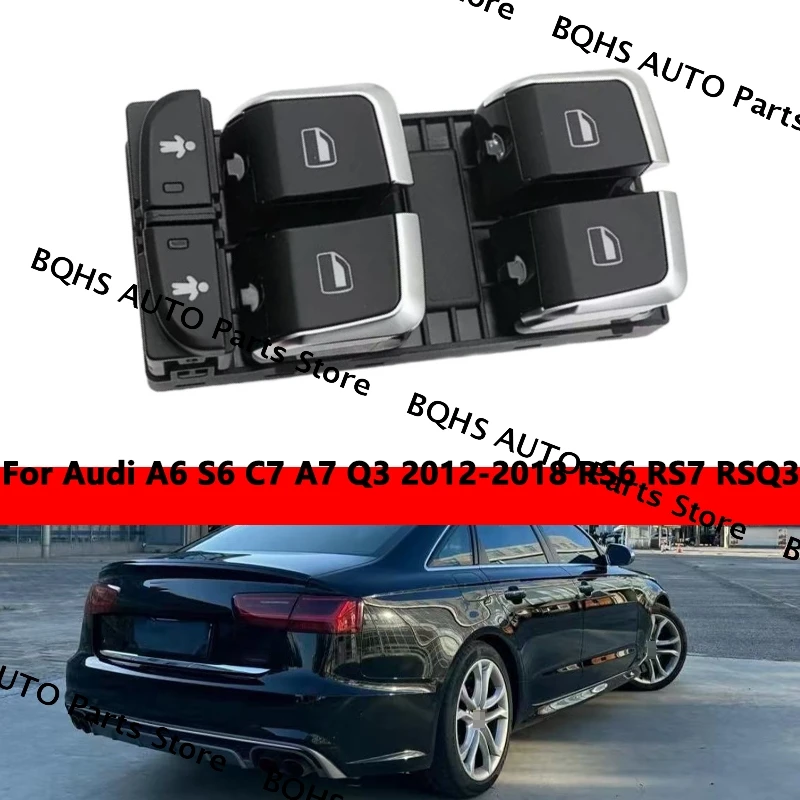 OEM Genuine Left Front Electric Window Regulator Switch Button For Audi A6 S6 C7 A7 Q3 2012 2013 2014-2018 RS6 RS7 RSQ3
OEM Genuine Left Front Electric Window Regulator Switch Button For Audi A6 S6 C7 A7 Q3 2012 2013 2014-2018 RS6 RS7 RSQ3