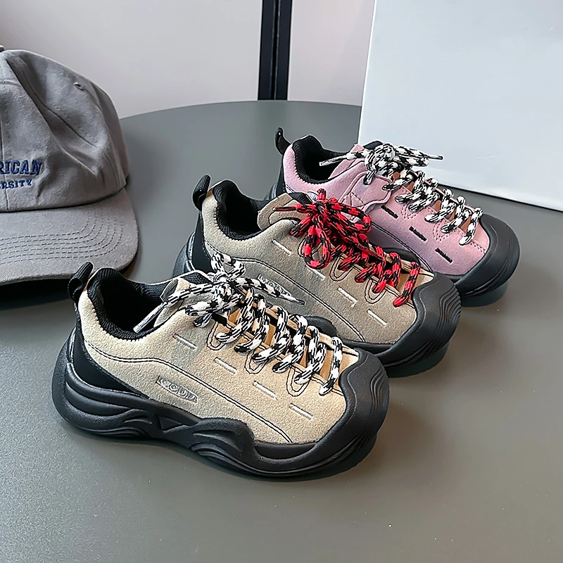 Children's autumn sports shoes leather surface boys running shoes girls middle and older children anti-collision sports shoes
Children's autumn sports shoes leather surface boys running shoes girls middle and older children anti-collision sports shoes