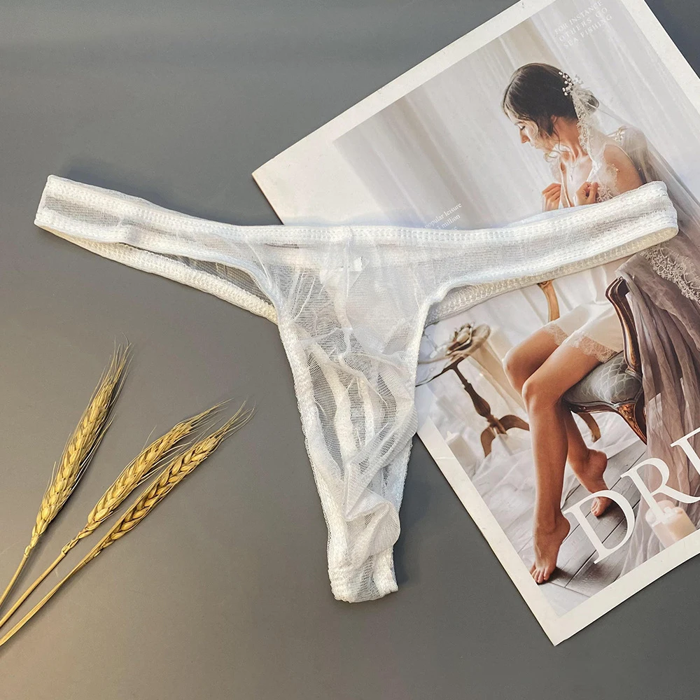 Mens Sexy Lace G-string Low Rise T-back Bikini Briefs Mesh See Through Thong Underwear Sissy Erotic Lingerie Thin Sheer Panties
Mens Sexy Lace G-string Low Rise T-back Bikini Briefs Mesh See Through Thong Underwear Sissy Erotic Lingerie Thin Sheer Panties