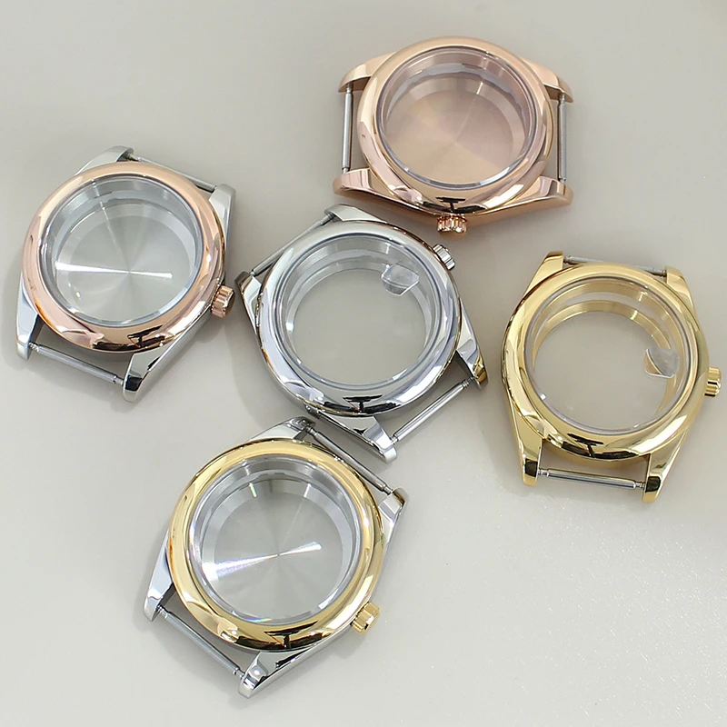 NH35 36mm/39mm Watch Case Sapphire Crystal Waterproof For Oyster NH35 NH36 Miyota 8215 821A ETA 2836 Movements Mod Watch Parts
NH35 36mm/39mm Watch Case Sapphire Crystal Waterproof For Oyster NH35 NH36 Miyota 8215 821A ETA 2836 Movements Mod Watch Parts