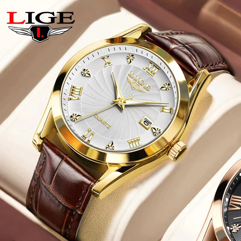 LIGE Business Man Watch Top Brand Luxury Date Outdoor Sport Mens Watch Waterproof Fashion Leather Strap Quartz Watches for Men
LIGE Business Man Watch Top Brand Luxury Date Outdoor Sport Mens Watch Waterproof Fashion Leather Strap Quartz Watches for Men