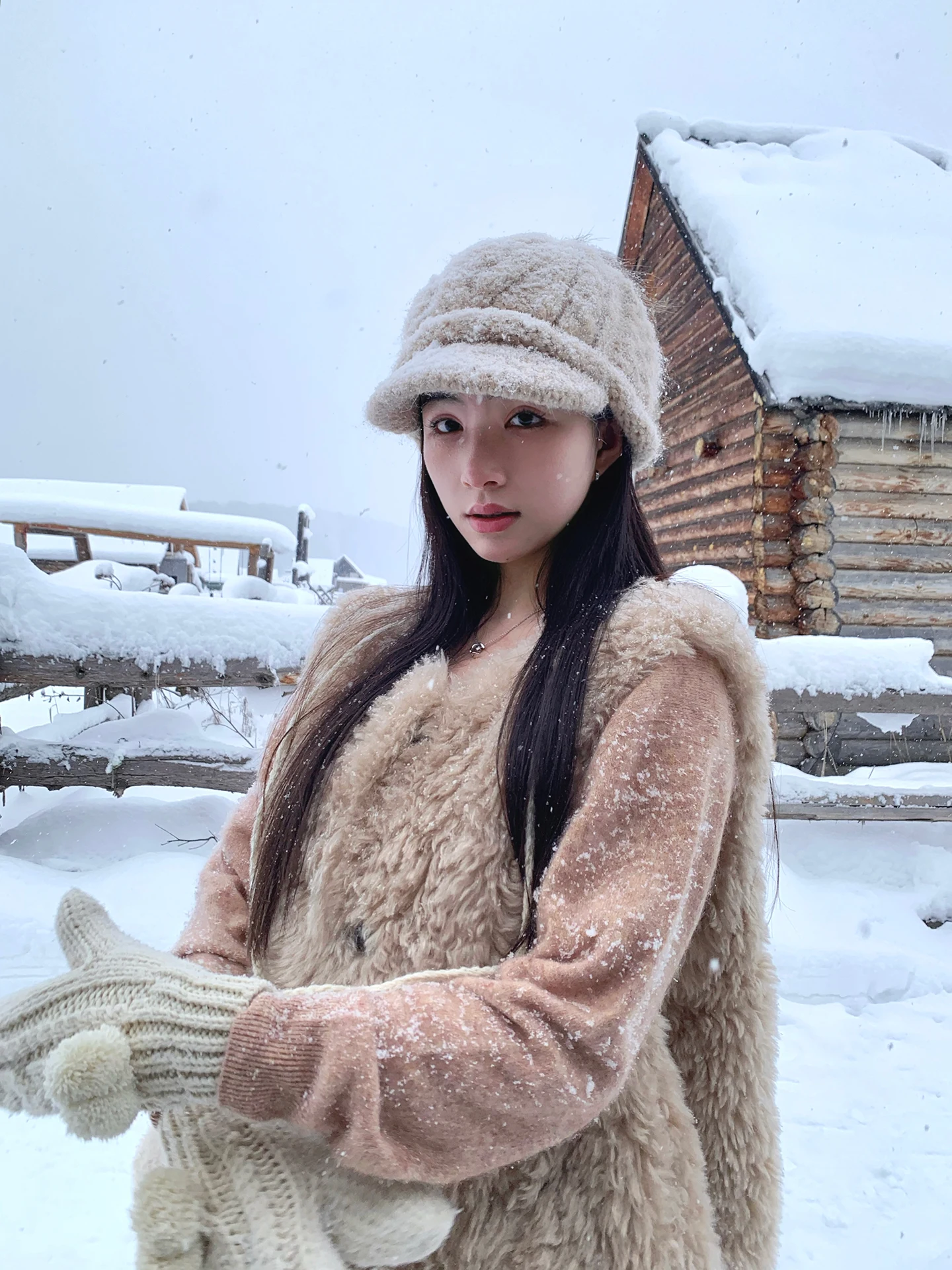Soft Cloudlike Lamb Fur Vest Warm Cozy Plu Faionable Outerwear Women's Busin Casual Sle round Ne Single Button Clo...
Soft Cloudlike Lamb Fur Vest Warm Cozy Plu Faionable Outerwear Women's Busin Casual Sle round Ne Single Button Clo...