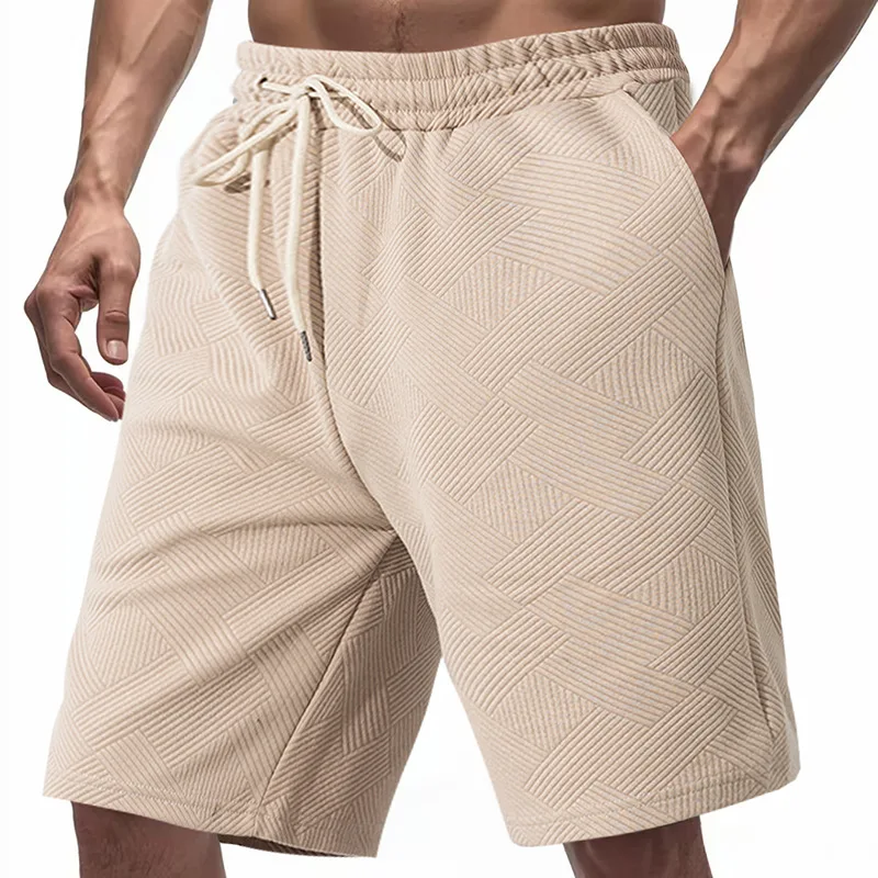 Summer American Hip Hop Men Jacquard Texture Shorts Loose 5 Inch Heavyweight Drawstring Casual Streetwear Male Daily Shorts
Summer American Hip Hop Men Jacquard Texture Shorts Loose 5 Inch Heavyweight Drawstring Casual Streetwear Male Daily Shorts