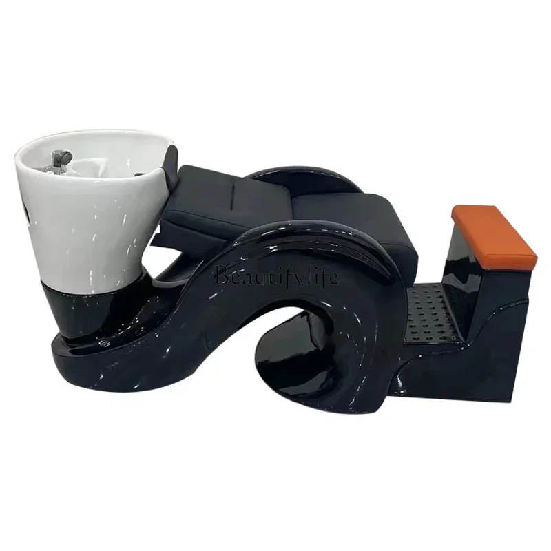 lx29Barber Shop Shampoo Massage Half Lying Flushing Bed for Hair Salon Hair Salon Fiberglass Ceramic Basin
lx29Barber Shop Shampoo Massage Half Lying Flushing Bed for Hair Salon Hair Salon Fiberglass Ceramic Basin
