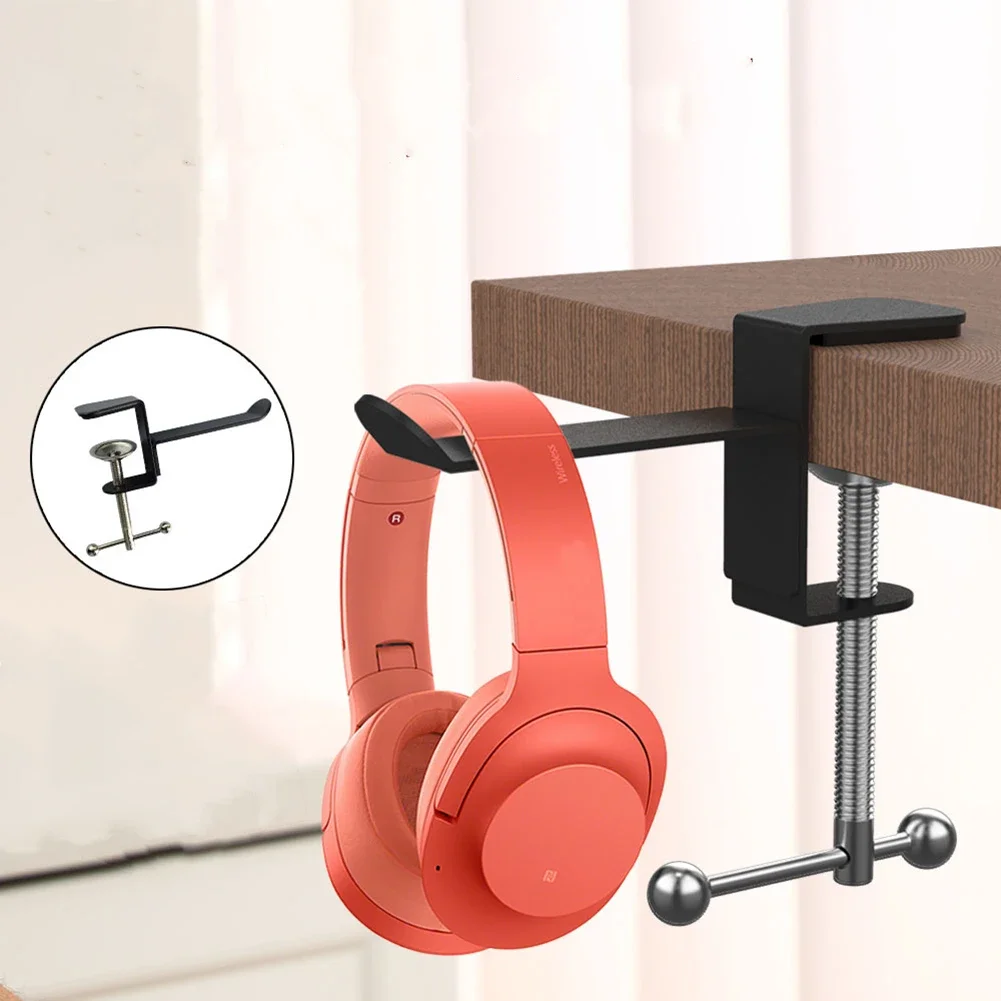 Metal Earphone Holder Hook Under Desk Headphone Stand Headset Hanger With Adjustable Clamp Universal Headphone Bracket
Metal Earphone Holder Hook Under Desk Headphone Stand Headset Hanger With Adjustable Clamp Universal Headphone Bracket