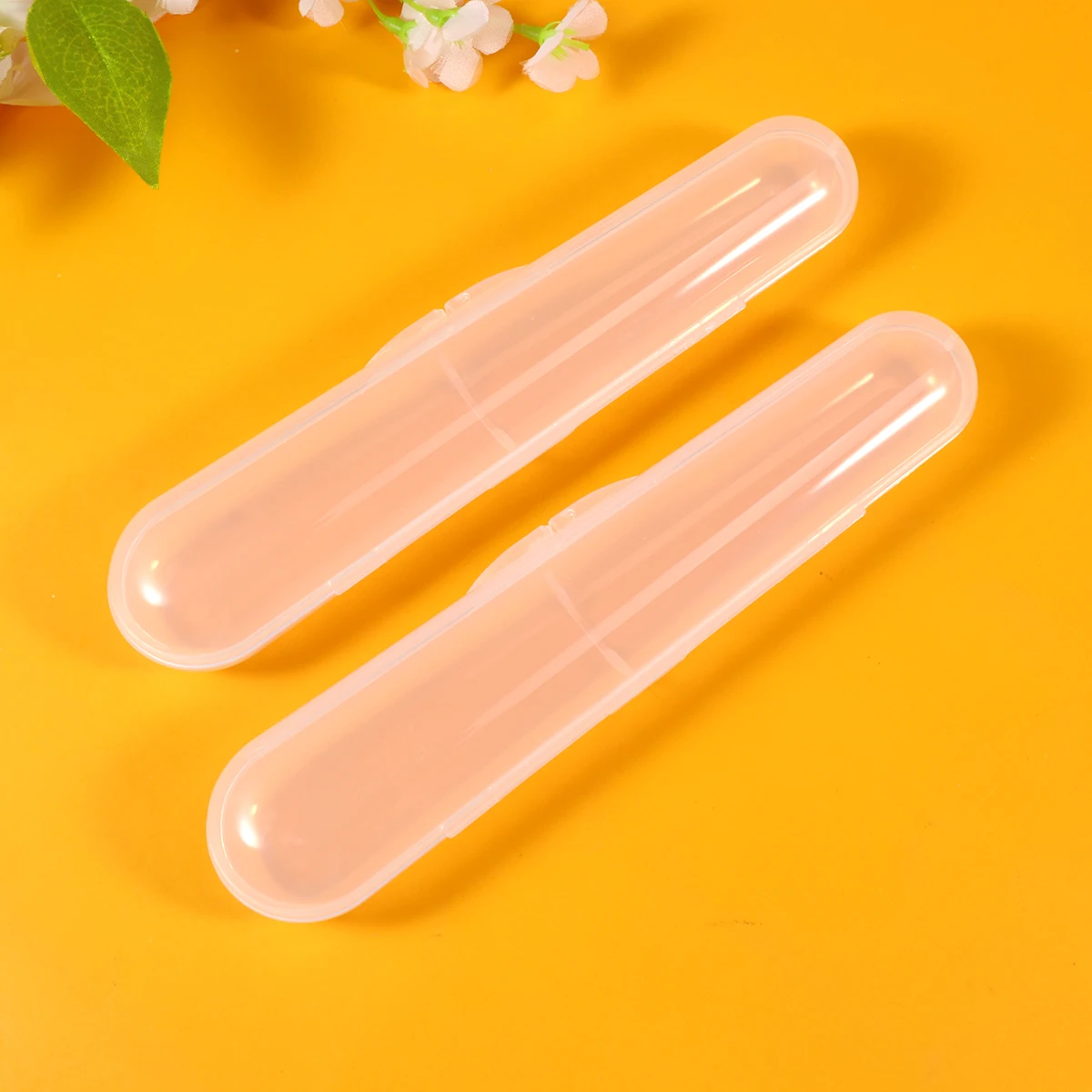5pcs SpoonStorageBox HealthyTableware BabyCase TransparentPlastic Durable Portable TravelPicnic InfantFeedingSpoons
5pcs SpoonStorageBox HealthyTableware BabyCase TransparentPlastic Durable Portable TravelPicnic InfantFeedingSpoons