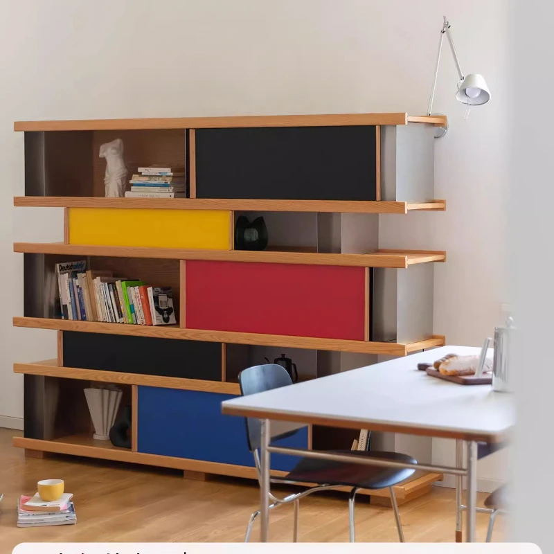 Nordic Bauhaus solid wood stainless steel storage color locker
Nordic Bauhaus solid wood stainless steel storage color locker