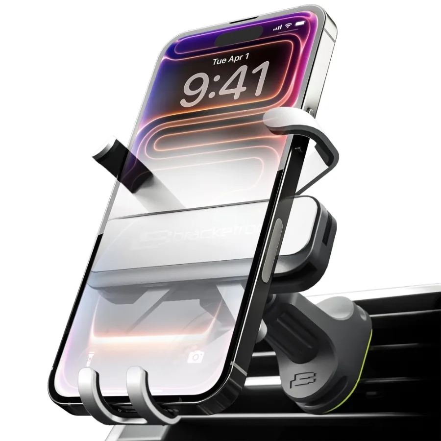 AutoGrip Universal Car Vent Phone Mount One-Hand Lock Gravity Grip Fits Phones up to 3.75" Wide
AutoGrip Universal Car Vent Phone Mount One-Hand Lock Gravity Grip Fits Phones up to 3.75" Wide