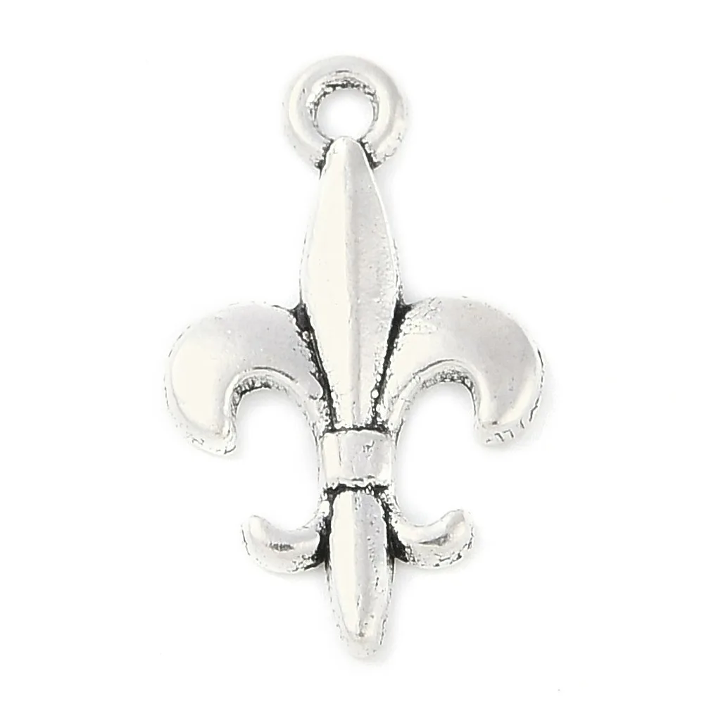 50pcs style Alloy Pendants Lead Free Nickel Free and Cadmium Free Fleur Antique Size: 19mm long 12mm wide 2mm thick hole: 1.5mm
50pcs style Alloy Pendants Lead Free Nickel Free and Cadmium Free Fleur Antique Size: 19mm long 12mm wide 2mm thick hole: 1.5mm