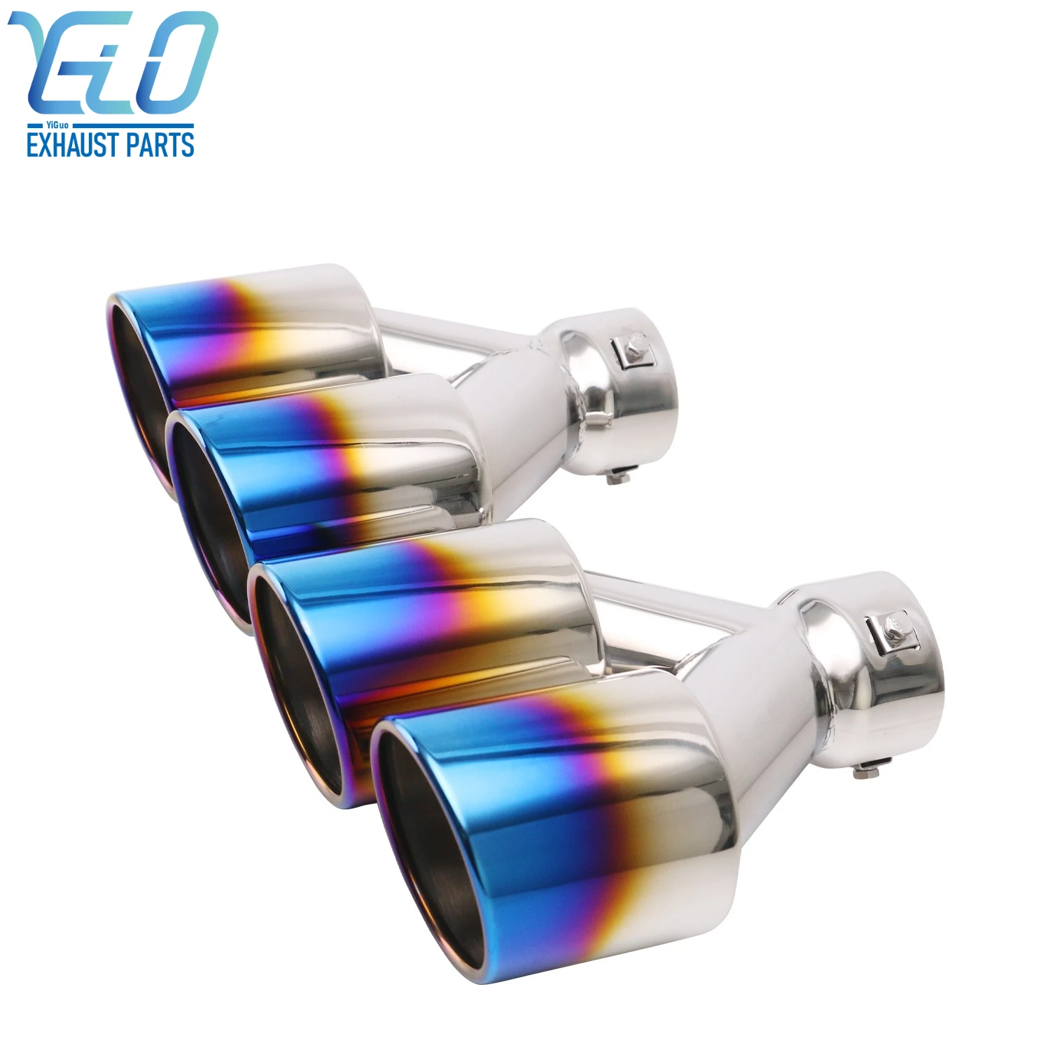Modified Car Exhaust Pipe Stainless Steel Double Wall Rolled 3" in 4" Outlets Universal Adjustable Tail Throat
Modified Car Exhaust Pipe Stainless Steel Double Wall Rolled 3" in 4" Outlets Universal Adjustable Tail Throat