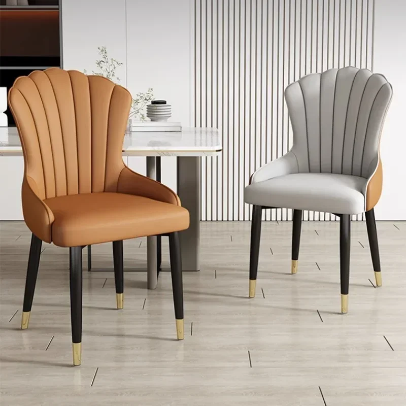 2pcs Chairs Living Room Elegant Round Chair Cafe Dining Chair Luxury Leather Patio Nordic Kitchen Furniture Designer Modern
2pcs Chairs Living Room Elegant Round Chair Cafe Dining Chair Luxury Leather Patio Nordic Kitchen Furniture Designer Modern
