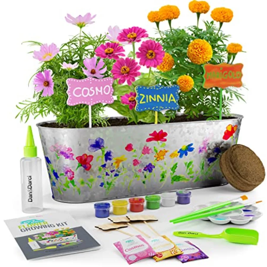 Paint Plant Flower Growing Kit for Gift Ideas Age 5 6 7 812 Year Old Girl Best Birthday Crafts Gifts for Girls Boys Fun Gardeni
Paint Plant Flower Growing Kit for Gift Ideas Age 5 6 7 812 Year Old Girl Best Birthday Crafts Gifts for Girls Boys Fun Gardeni