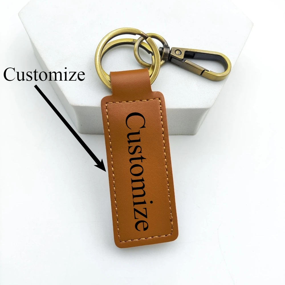 Customization Men and Women Crazy Horse Leather Keychain Creative Gifts Retro Cowhide Leather Manual Car Keyring Handmade
Customization Men and Women Crazy Horse Leather Keychain Creative Gifts Retro Cowhide Leather Manual Car Keyring Handmade