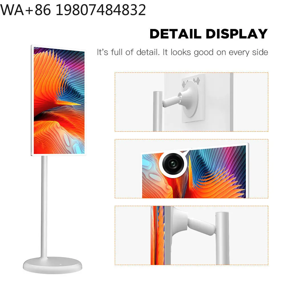 27/32 Inch Portable Smart Dining Table TV, Wheel-Moving Android TV for Home Entertainment Fitness Live Streaming Aliexpress Hot
27/32 Inch Portable Smart Dining Table TV, Wheel-Moving Android TV for Home Entertainment Fitness Live Streaming Aliexpress Hot