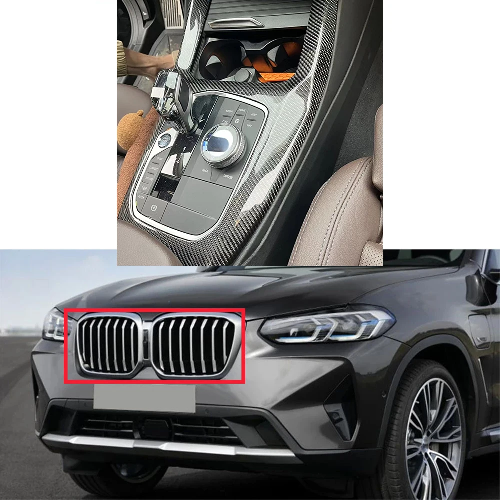 Для BMW X3 G01 X4 G02 X3M F97 X4M F98 2022 2023 Центральная консоль, ручка переключения передач, панель, рамка, матовая крышка из углеродного волокна, накладка, стиль
Для BMW X3 G01 X4 G02 X3M F97 X4M F98 2022 2023 Центральная консоль, ручка переключения передач, панель, рамка, матовая крышка из углеродного волокна, накладка, стиль