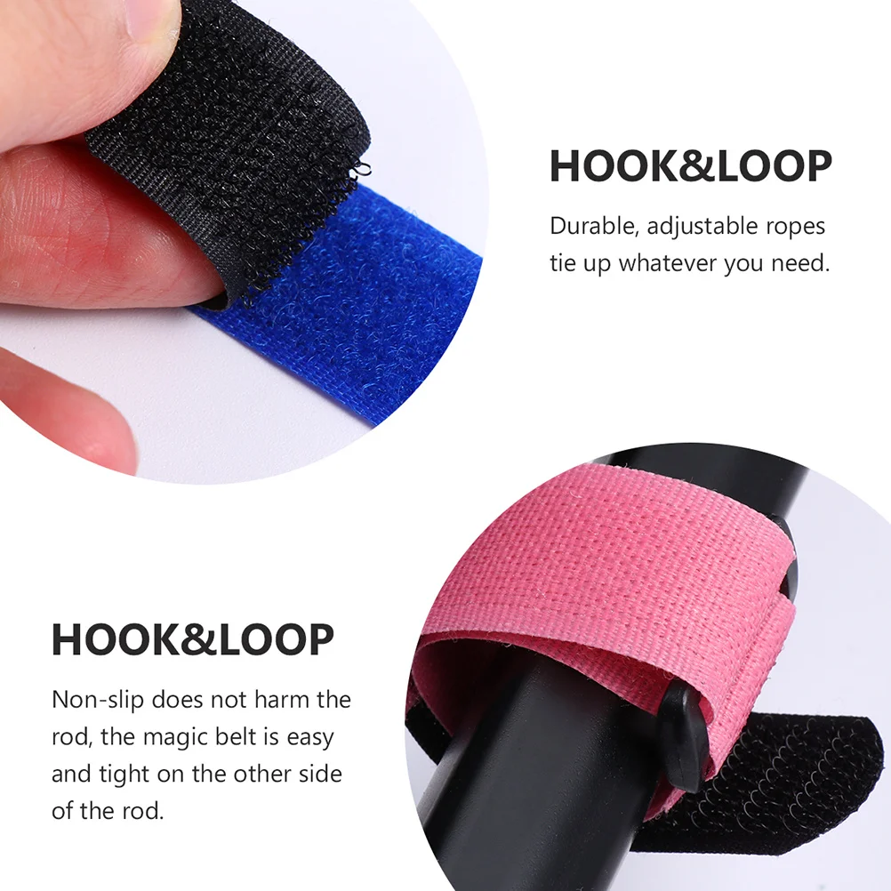 20Pcs Professional Fishing Rod Binding Belts Easytight Nonharmful Multipurpose for Storing Carrying Fishing Gear Accessories
20Pcs Professional Fishing Rod Binding Belts Easytight Nonharmful Multipurpose for Storing Carrying Fishing Gear Accessories