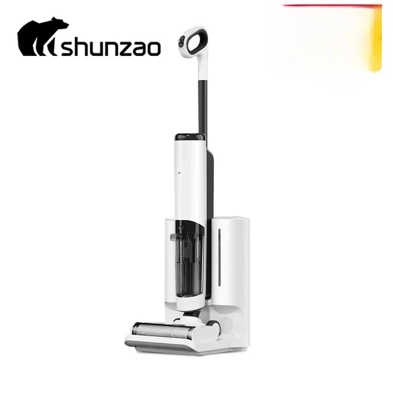 Высокотемпературный умный скруббер SHUNZAO H100 Pro, пылесос для умного дома, электрическая швабра для пола, оснащенная тягой 
Высокотемпературный умный скруббер SHUNZAO H100 Pro, пылесос для умного дома, электрическая швабра для пола, оснащенная тягой