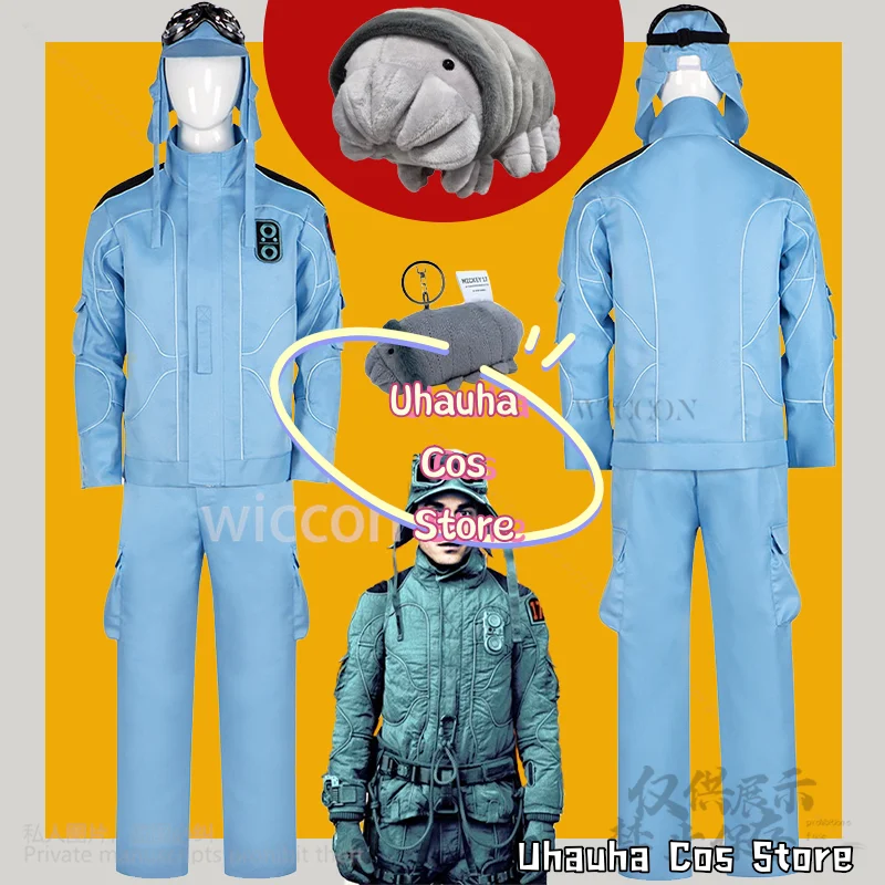 hot new Film Mickeys 17 Cosplay Soldier Uniform Top Pants Glasses Set For Man Woman Halloween Christmas party Cos Customized
hot new Film Mickeys 17 Cosplay Soldier Uniform Top Pants Glasses Set For Man Woman Halloween Christmas party Cos Customized