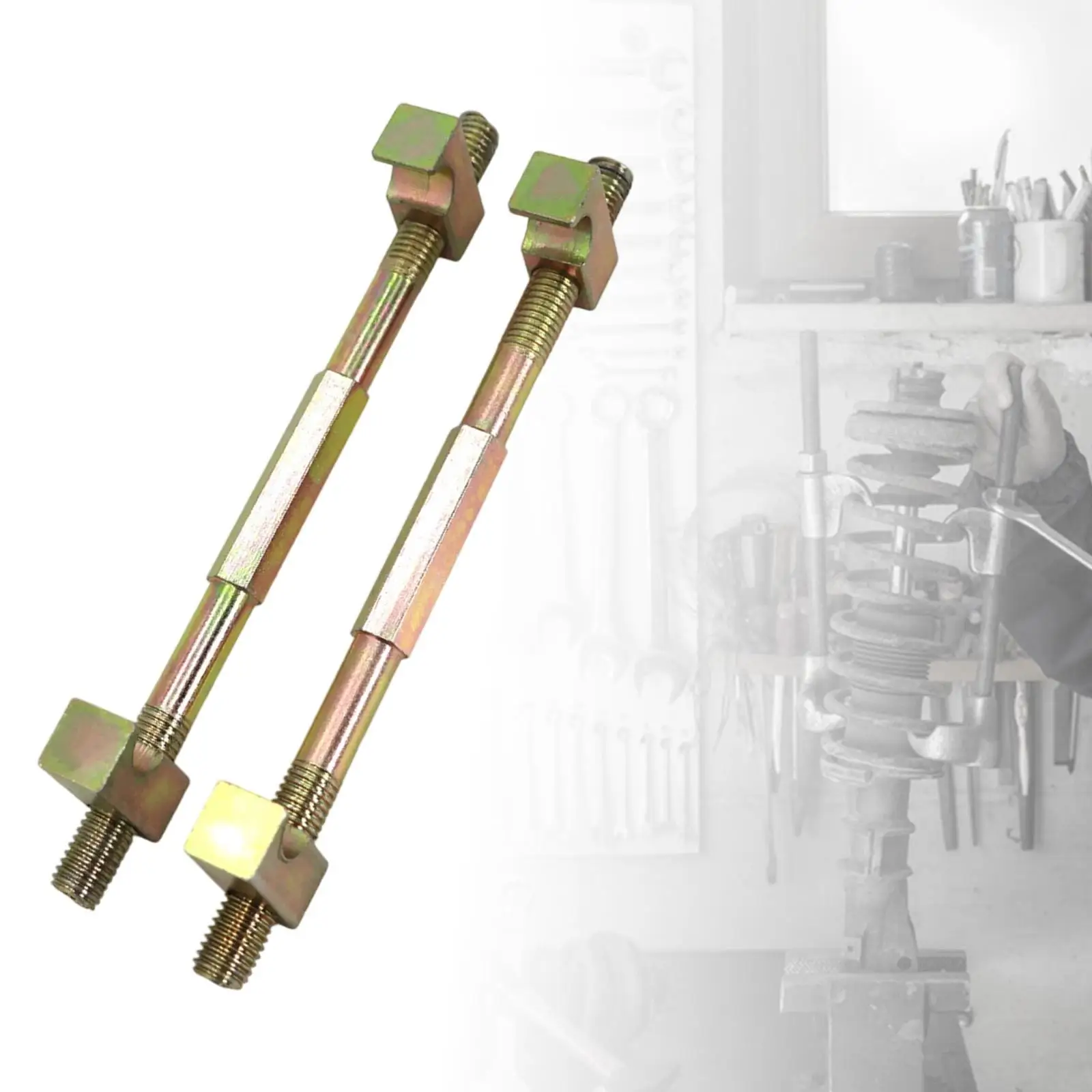 2Pcs Spring Compressor Coil Spring Disassembly Tool for Business Home
2Pcs Spring Compressor Coil Spring Disassembly Tool for Business Home