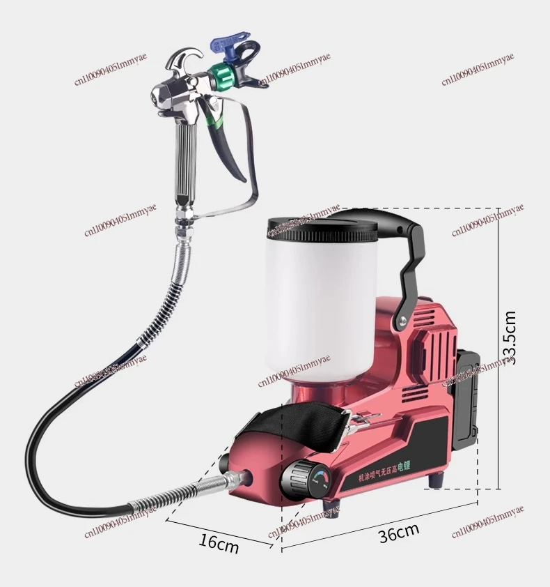 Electric High-pressure Latex Paint Household Multi-functional Small Lithium Battery Painting Machine
Electric High-pressure Latex Paint Household Multi-functional Small Lithium Battery Painting Machine