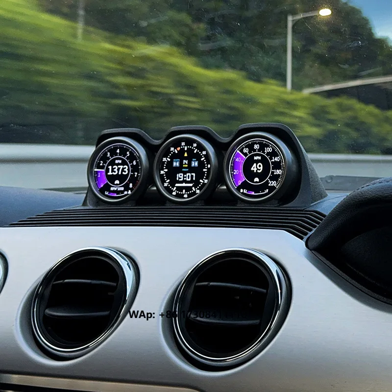 For Mustang 15 -23 Triple Table of Performance Instruments Virtual Cockpit Instrument Speedometer Multifunctional Screen
For Mustang 15 -23 Triple Table of Performance Instruments Virtual Cockpit Instrument Speedometer Multifunctional Screen