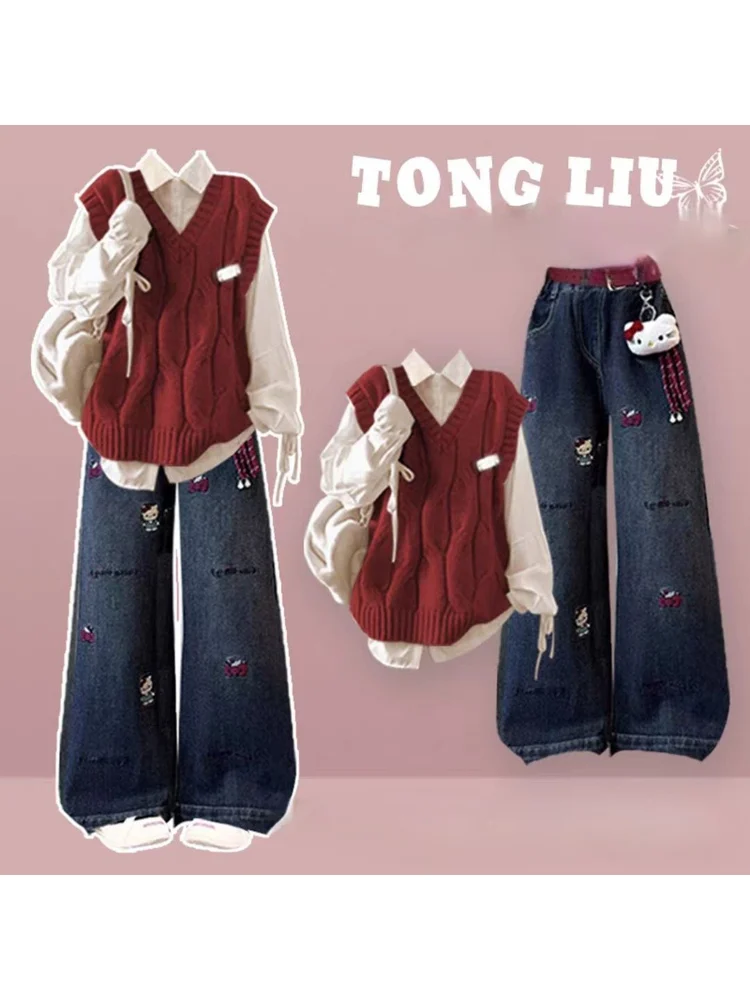 Зимний комплект Cisas, женский красный жилет, костюм из двух предметов, профессиональный возрастной комплект, повседневная одежда на тему Cisas
Зимний комплект Cisas, женский красный жилет, костюм из двух предметов, профессиональный возрастной комплект, повседневная одежда на тему Cisas