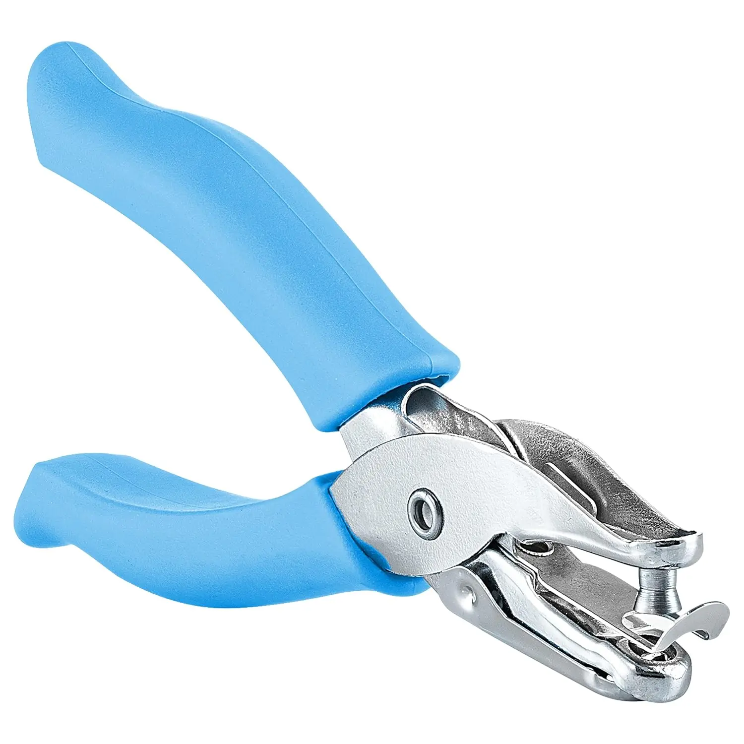 1/4" Single Hole Punch, Blue, Soft Grid Handle, Circle Paper Puncher for Home Office Classroom Crafts
1/4" Single Hole Punch, Blue, Soft Grid Handle, Circle Paper Puncher for Home Office Classroom Crafts