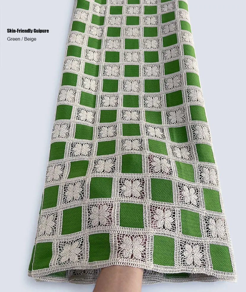 5 yards Soft Embroidery Guipure Lace Exclusive Original African Cord Nigerian inspired Fabric Sewing for Occasions Celebrants
5 yards Soft Embroidery Guipure Lace Exclusive Original African Cord Nigerian inspired Fabric Sewing for Occasions Celebrants
