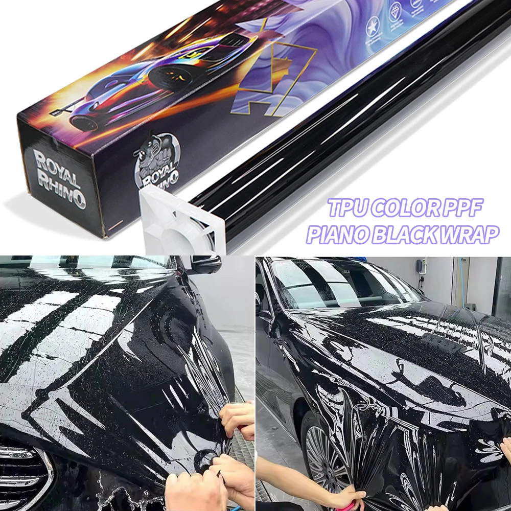 152/50CM TPU Color PPF Car Paint Protection Film Glossy Black Heat repair Anti-scratch For Car Body Bumper Hood wrap film
152/50CM TPU Color PPF Car Paint Protection Film Glossy Black Heat repair Anti-scratch For Car Body Bumper Hood wrap film