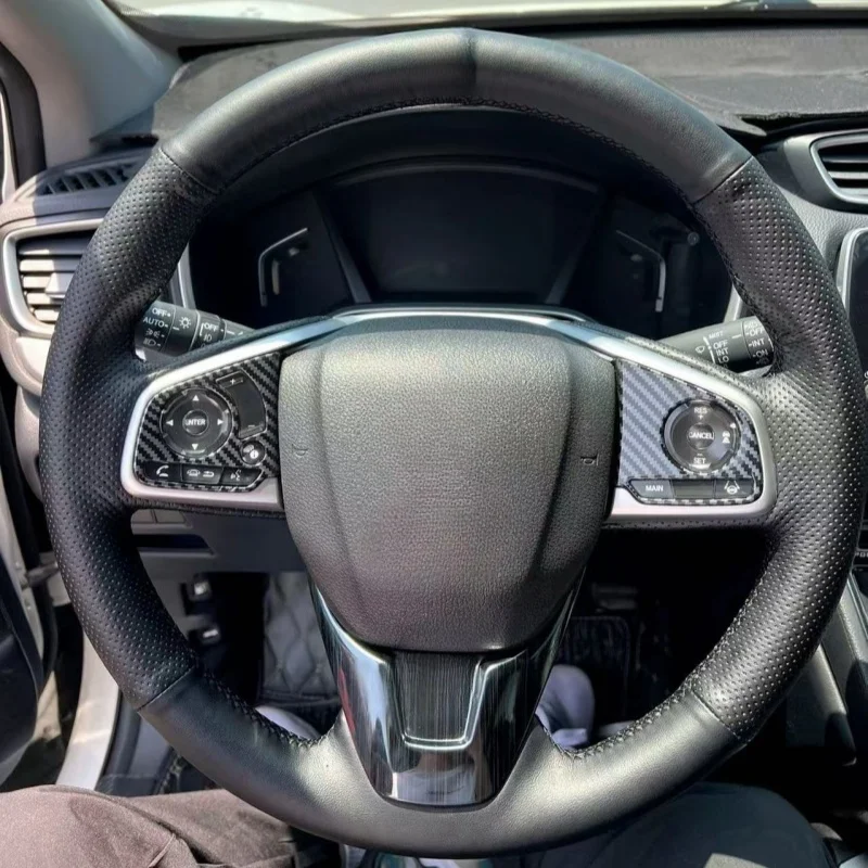 Сшитый вручную чехол на руль из натуральной кожи из углеродного волокна для Honda Odyssey Accord Civic Vezel Breeze Envix, автоинтерьер
Сшитый вручную чехол на руль из натуральной кожи из углеродного волокна для Honda Odyssey Accord Civic Vezel Breeze Envix, автоинтерьер