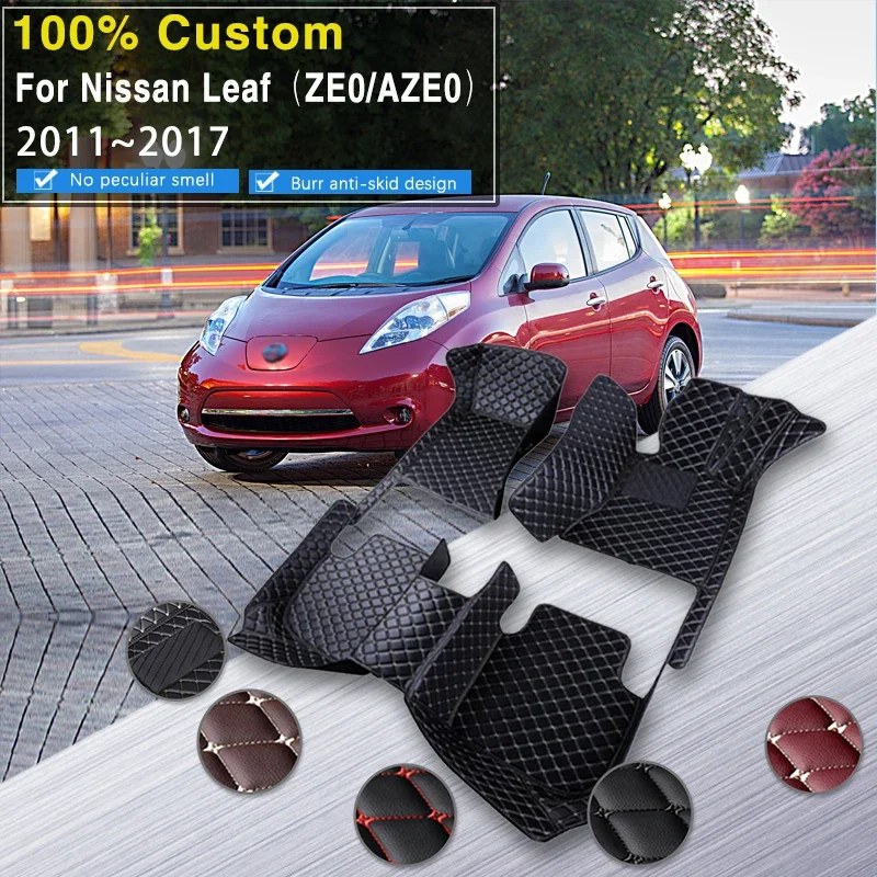 Quality RHD Floor Mats For Nissan Leaf ZE0 AZE0 2011~2017 Dirt-resistant Car Mats luxury Leather Mat Anti-dirt Pad Car Accessori
Quality RHD Floor Mats For Nissan Leaf ZE0 AZE0 2011~2017 Dirt-resistant Car Mats luxury Leather Mat Anti-dirt Pad Car Accessori