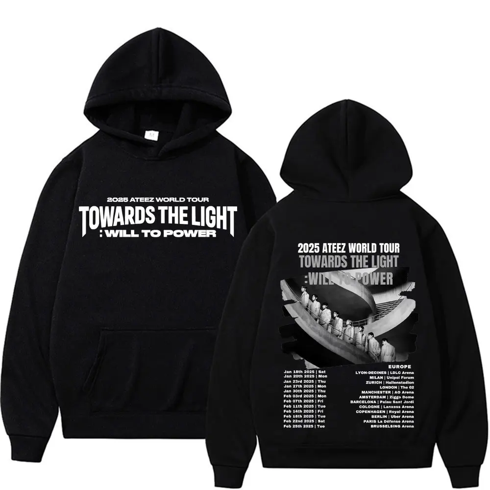 Kpop Ateez 2025 World Tour in Your Fantasy Hoodies Men Women Korean Style Fashion Vintage Hip Hop Hoodie Sweatshirts Streetwear
Kpop Ateez 2025 World Tour in Your Fantasy Hoodies Men Women Korean Style Fashion Vintage Hip Hop Hoodie Sweatshirts Streetwear