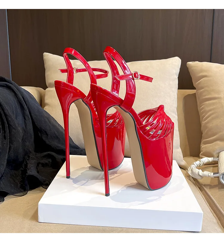 NEWWomen Gladiator Party Sandals Summer19cm 22cm Thin High Heels Platforms Shoes Peep Toe Buckle Big Size Pumps35-50
NEWWomen Gladiator Party Sandals Summer19cm 22cm Thin High Heels Platforms Shoes Peep Toe Buckle Big Size Pumps35-50