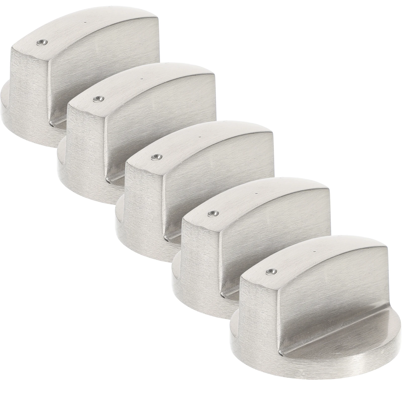 5 Pcs Burner Gas Stove Knob Range Control Stainless Steel Cooktop Knobs Replacements
5 Pcs Burner Gas Stove Knob Range Control Stainless Steel Cooktop Knobs Replacements