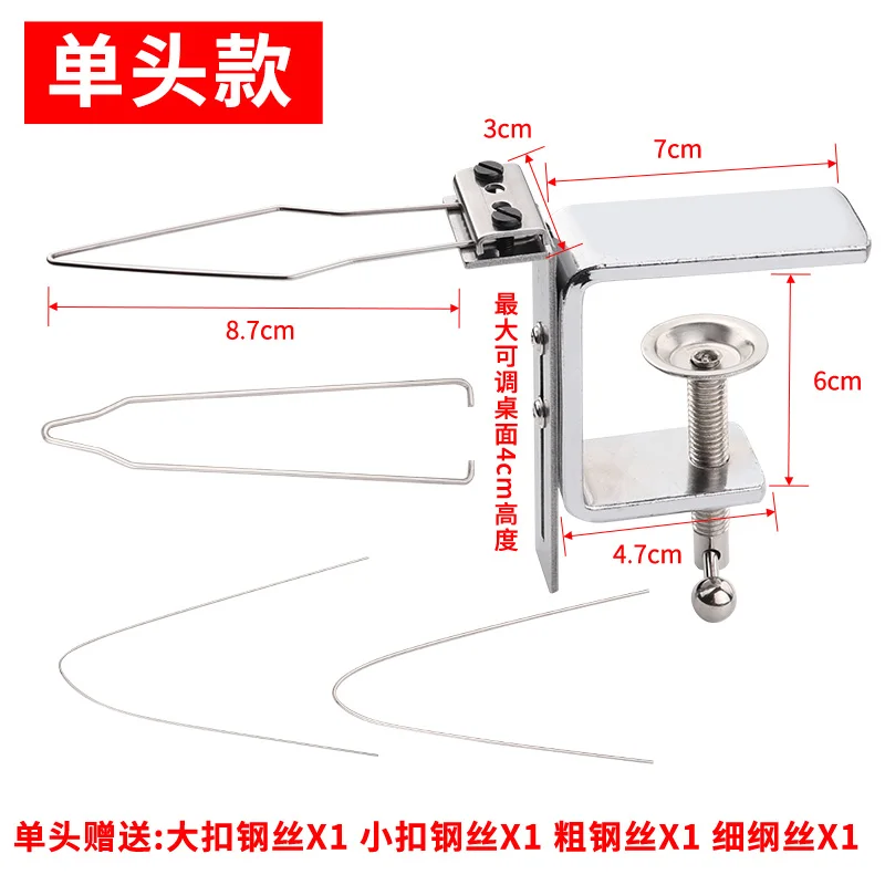 Новый I-образный зажим с пряжкой, инструмент для шитья одежды, ручной поворот пряжки
Новый I-образный зажим с пряжкой, инструмент для шитья одежды, ручной поворот пряжки