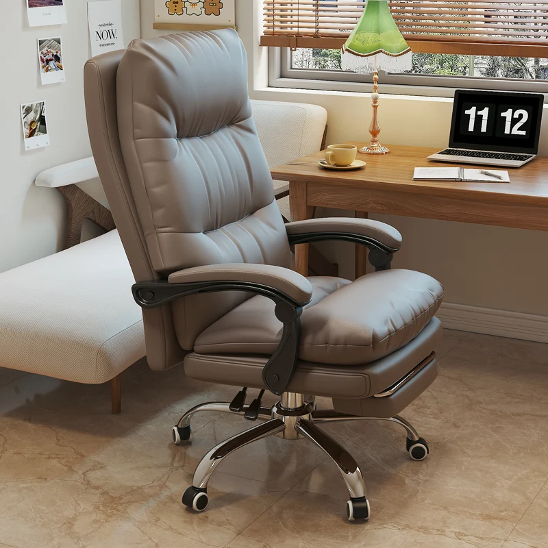 High Back Luxur Office Chair Computer Leather Comfortable Office Chair Armchair Ergonomic Cadeira Ergonomica Home Furniture
High Back Luxur Office Chair Computer Leather Comfortable Office Chair Armchair Ergonomic Cadeira Ergonomica Home Furniture