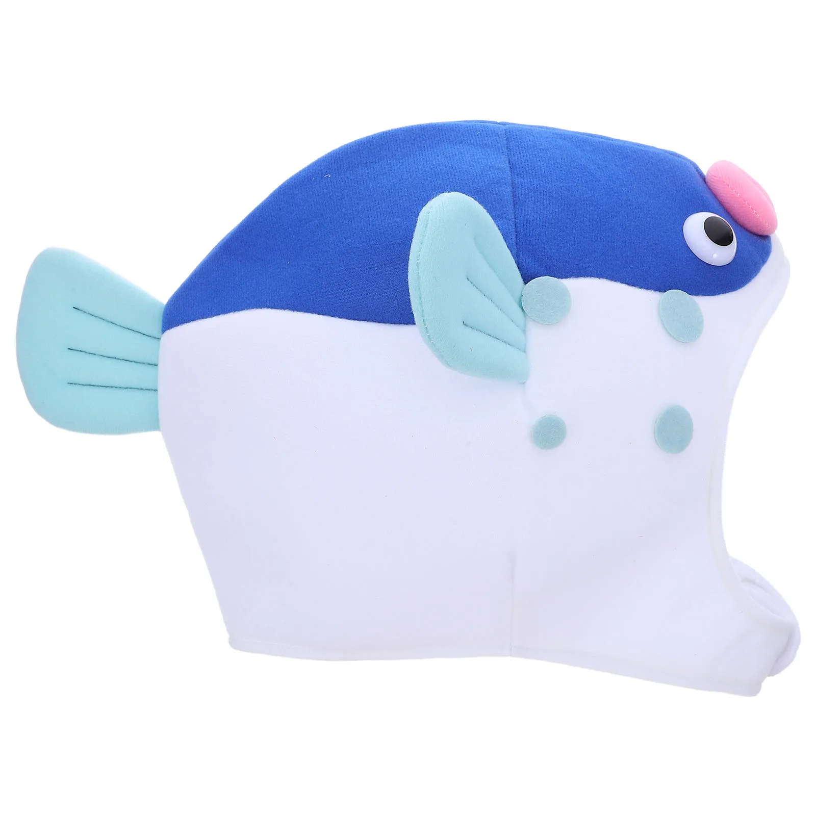 Adjustable Puffer Fish Headwear Blue Funny Cosplay Photo Props Cartoon Hat Party Costume Holiday Gift Puffer Fish Hat
Adjustable Puffer Fish Headwear Blue Funny Cosplay Photo Props Cartoon Hat Party Costume Holiday Gift Puffer Fish Hat